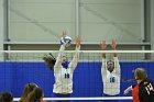 VB vs ENC  Wheaton College Women's Volleyball vs Eastern Nazarene College. - Photo By: KEITH NORDSTROM : Wheaton, volleyball, VB, Eastern Nazarene College
